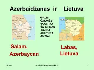 az e rbaid anas ir lietuva