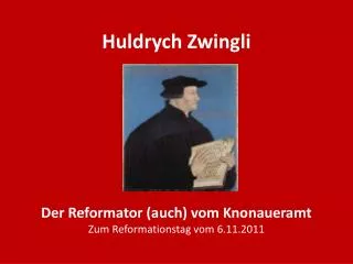 huldrych zwingli