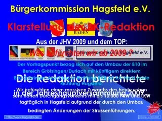Bürgerkommission Hagsfeld e.V.