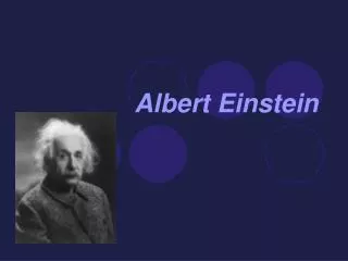 albert einstein