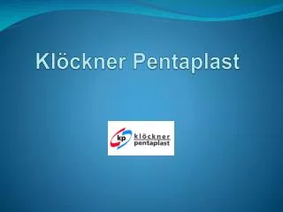 kl ckner pentaplast