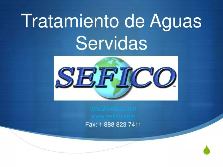 tratamiento de aguas servidas