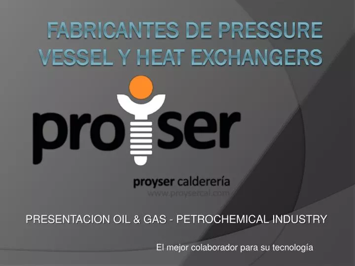 presentacion oil gas petrochemical industry