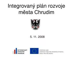 integrovan pl n rozvoje m sta chrudim