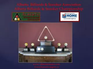 Alberta Billiards &amp; Snooker Association Alberta Billiards &amp; Snooker Championship