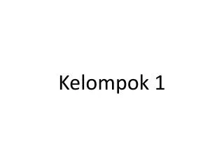 kelompok 1