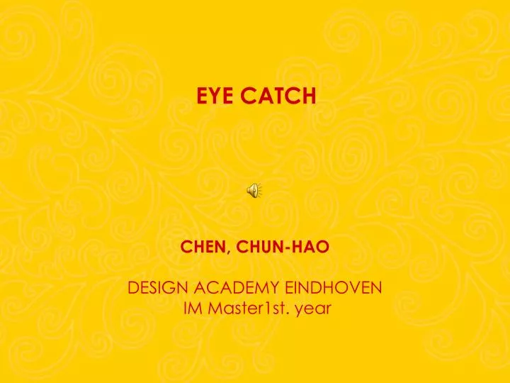 chen chun hao design academy eindhoven im master1st year