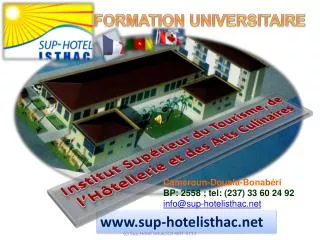 institut sup rieur du tourisme de l h tellerie et des arts culinaires