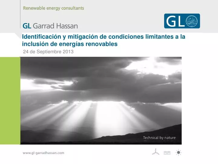 identificaci n y mitigaci n de condiciones limitantes a la inclusi n de energ as renovables