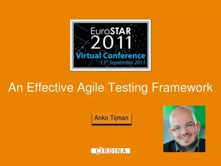 an effective agile testing framework