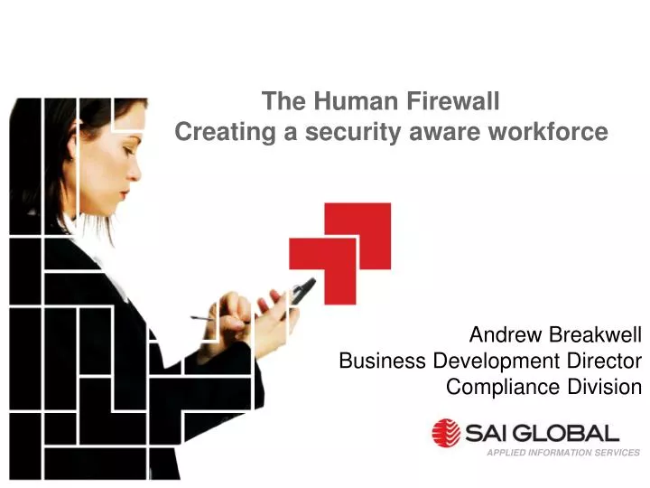 the human firewall creating a security aware workforce