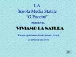 LA Scuola Media Statale “ G.Puccini ” - slide 1