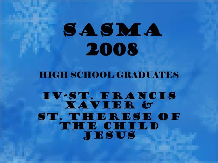 sasma 2008