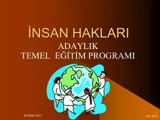 nsan haklari
