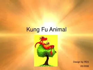 kung fu animal