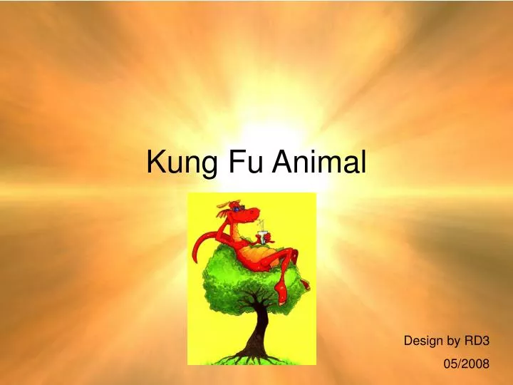 kung fu animal
