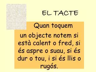 el tacte