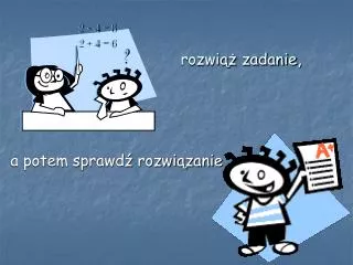 rozwi zadanie