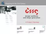 Exploring Shape Generation in Design: Insights from Engineering and Architecture - slide 1