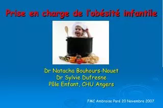 prise en charge de l ob sit infantile