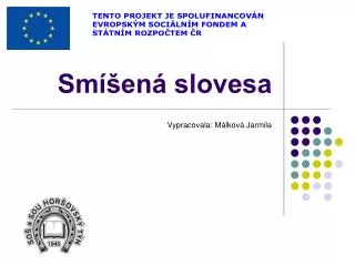 sm en slovesa