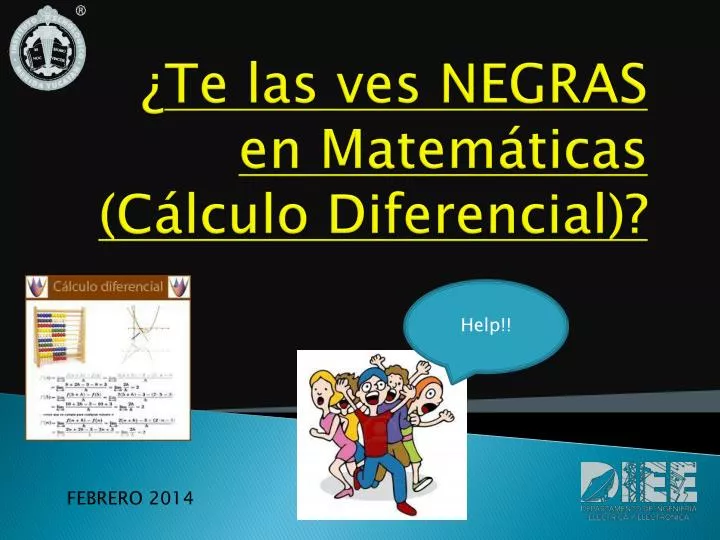 te las ves negras en matem ticas c lculo diferencial