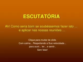 escutat ria