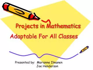 Projects in Mathematics