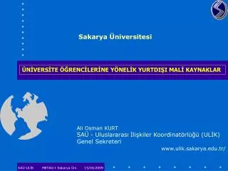 sakarya niversitesi