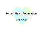 British Heart Foundation - slide 1