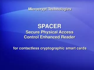 Microcrypt Technologies