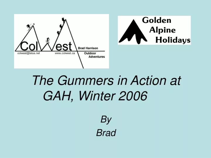 the gummers in action at gah winter 2006