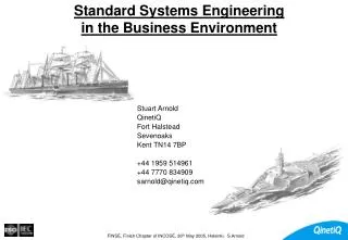 Standard Systems Engineering in the Business Environment