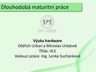 dlouhodob maturitn pr ce