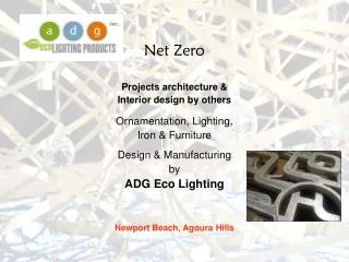 Net Zero Projects architecture &amp; Interior design by others Ornamentation, Lighting,