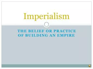 imperialism
