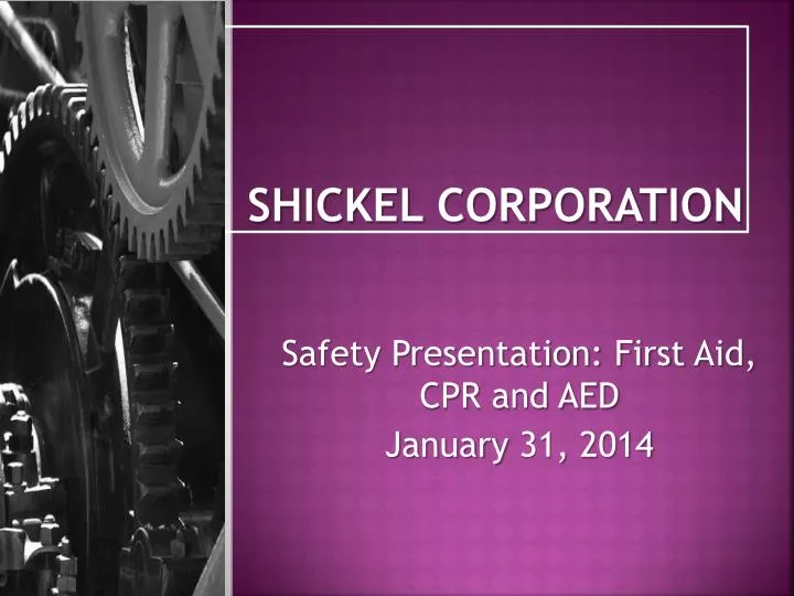 shickel corporation