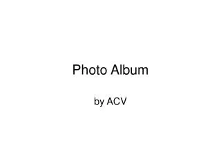 photo album