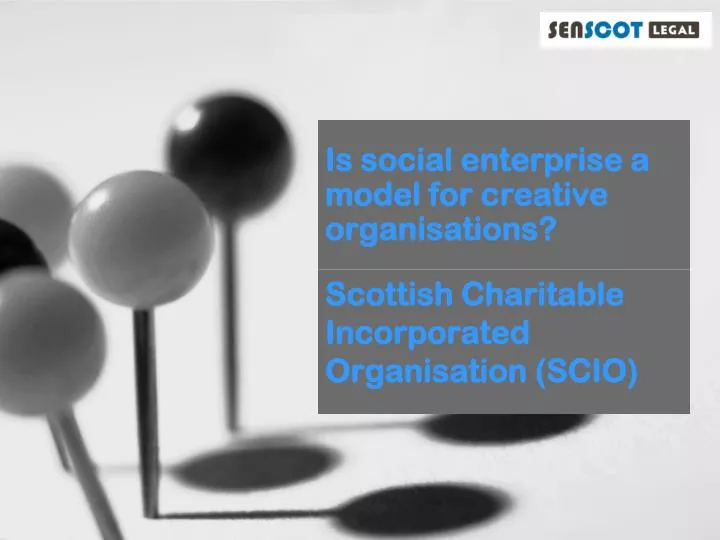is social enterprise a model for creative organisations