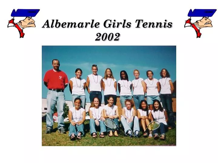 albemarle girls tennis 2002