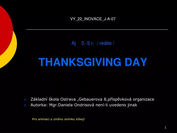 anglick jazyk pro 4 5 ro n k re lie vy 22 inovace j a 07 aj 3 5 r re lie thanksgiving day