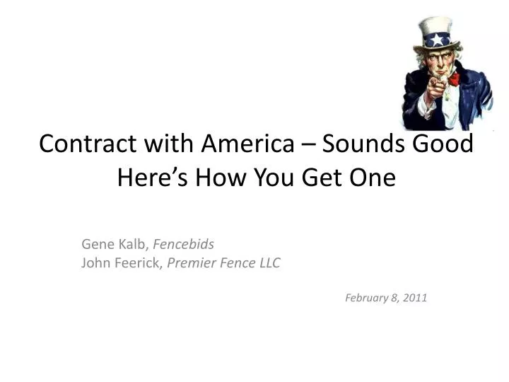 contract with america sounds good here s how you get one