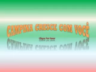 campina cresce com voc