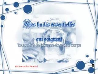 ces huiles essentielles qui soignent