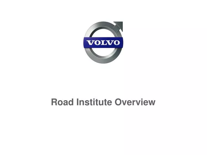 road institute overview
