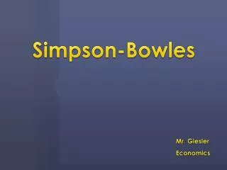 Simpson-Bowles