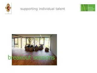 supporting individual talent