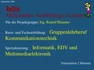 f r die projektgruppe