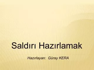 sald r haz rlamak