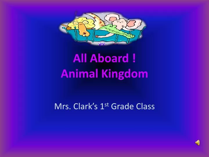 all aboard animal kingdom